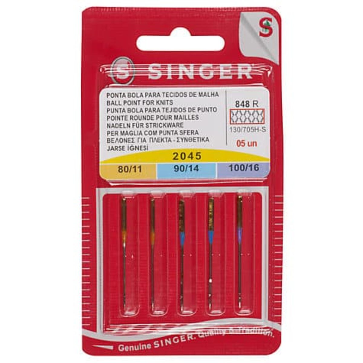 Singer 2045 sz14 10/pkg Singer Sewing Machine Needles