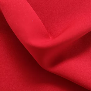 Red Polyester Bi Stretch - Sewing Direct