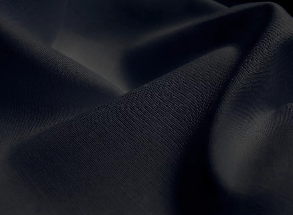 Plain Poly Cotton Black Sewing Direct