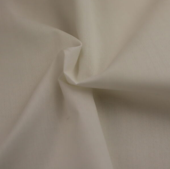 Plain Poly Cotton - Ivory - Sewing Direct