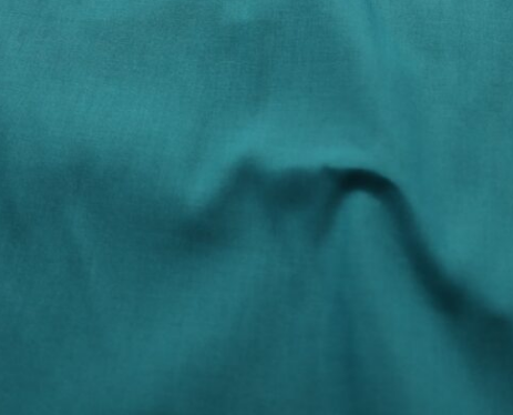 Teal Poly Cotton