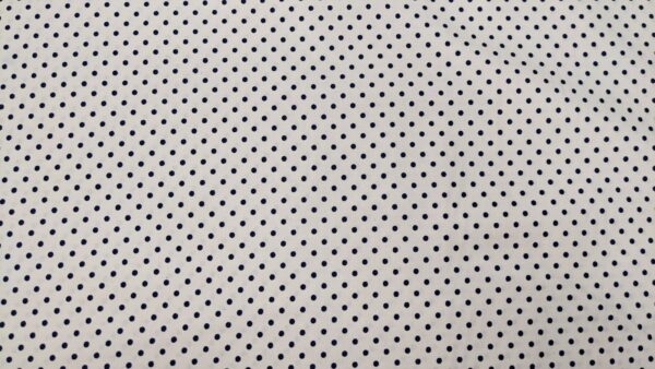 black spot on ivory background print cotton poplin, buy printed cotton poplin at sewing direct