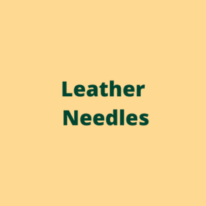 Leather Needles
