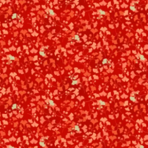 Japanese Floral, Red Floral, Makower Hikari Cotton