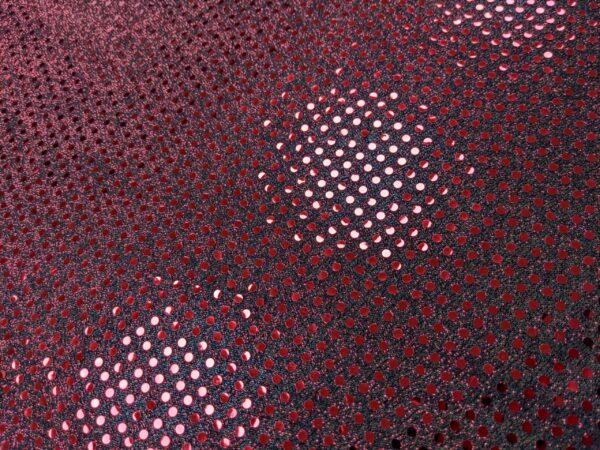 3mm red and black sequin