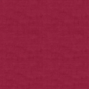 Makower Linen Texture Burgandy - Sewing Direct