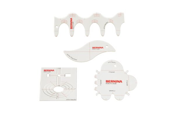 Bernina Curves and Clams Ruler Kit - Sewing Direct