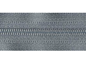22 inch 56 cm dress zip grey - Sewing Direct