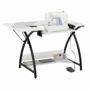 Comet Sewing Table Black/White - Sewing Direct