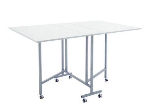 Silver and White Cutting and Craft Table - Sewing Direct