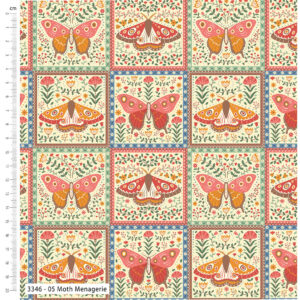 Butterfly Dreams by Alexandra Holt - Moth Menagerie (3346-05) - Sewing Direct