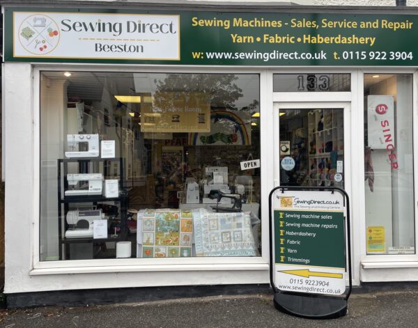 Sewing Direct Shop front.