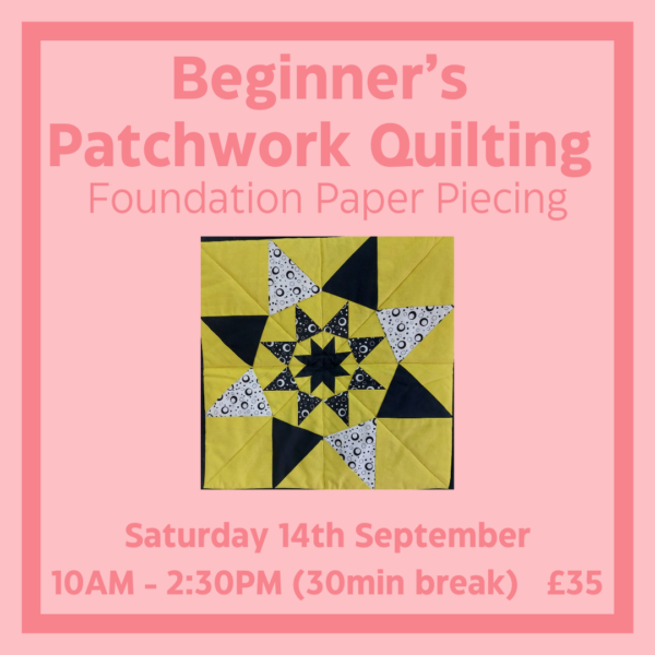 Beginner's Patchwork Quilting Foundation Paper Piecing - Sewing Direct