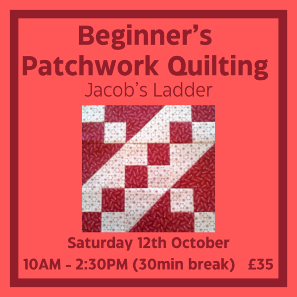 Beginner's Patchwork Quilting Jacob's Ladder - Sewing Direct