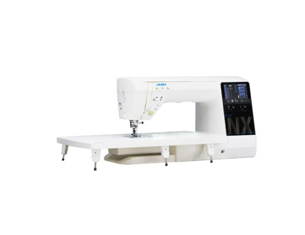 Juki NX7 Kirei Computerised Quilting & Sewing Machine White sewing machine with digital screen