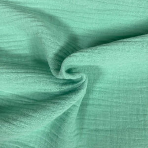 Mint Double Gauze fabric - Sewing Direct