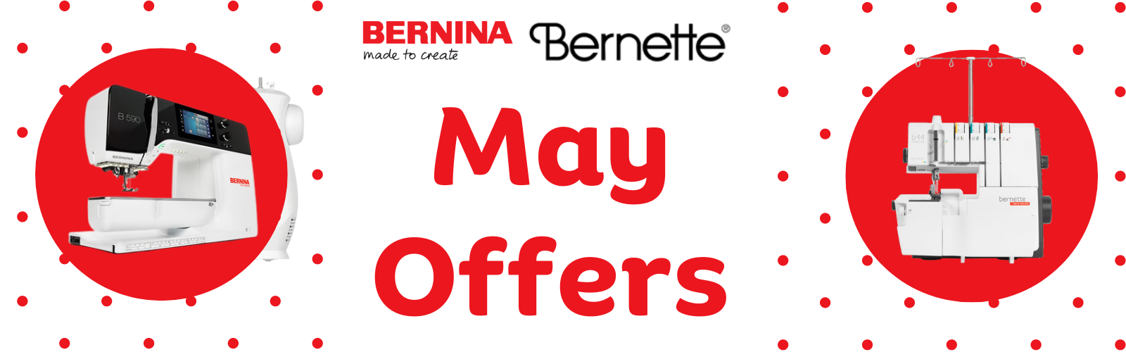 Bernina Sewing Machine May Offers - Sewing Direct