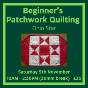 Patchwork Class Ohio Star - Sewing Direct