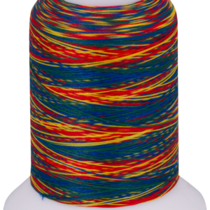 baby lock multi-colour textured thread 1000m variegated thread red blue