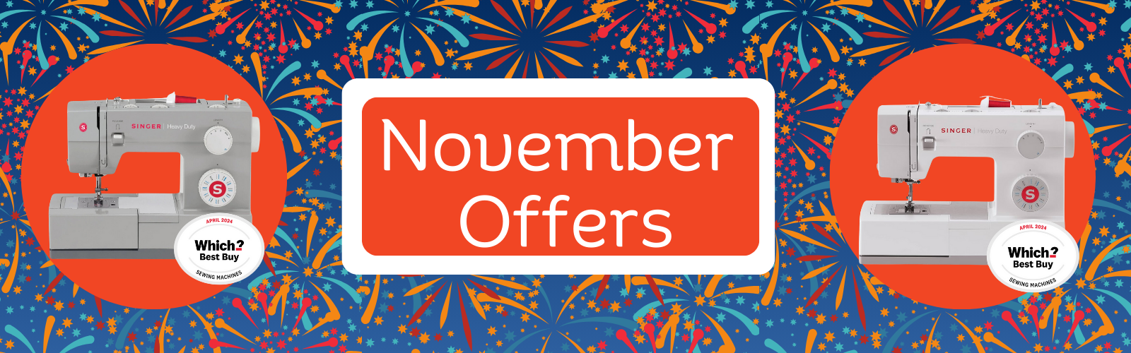 Singer November Deals - Sewing Direct