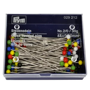 Prym Glass Headed Pins (029 212) - Sewing Direct