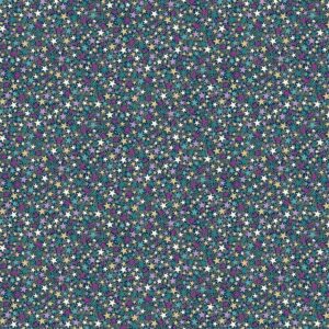 Makower Luna Star Blue (074/B) - Sewing Direct