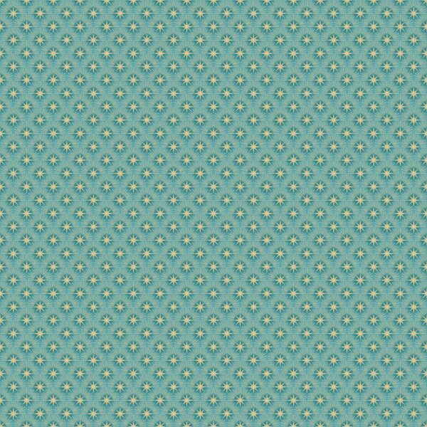 Makower Luna Glow Teal (075/T) - Sewing Direct