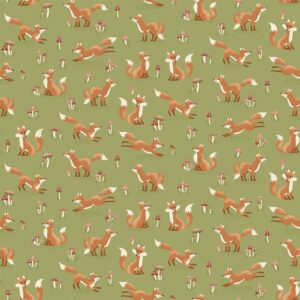 Makower Hello Autumn Fox Tales - Sewing Direct
