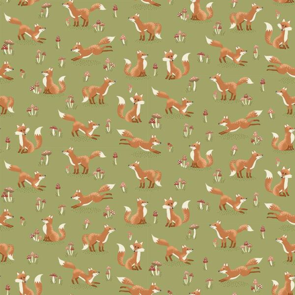 Makower Hello Autumn Fox Tales - Sewing Direct