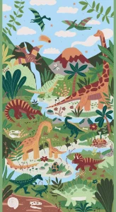 Prehistoric by Makower UK - Prehistoric Panel