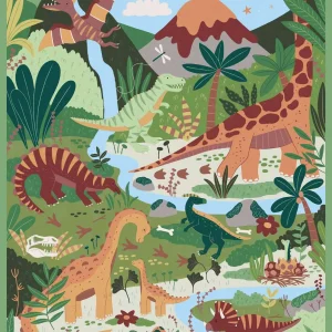 Prehistoric by Makower UK - Prehistoric Panel