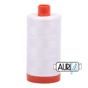 Aurifil Thread 1300m Natural White 2021 buy from Sewing Direct