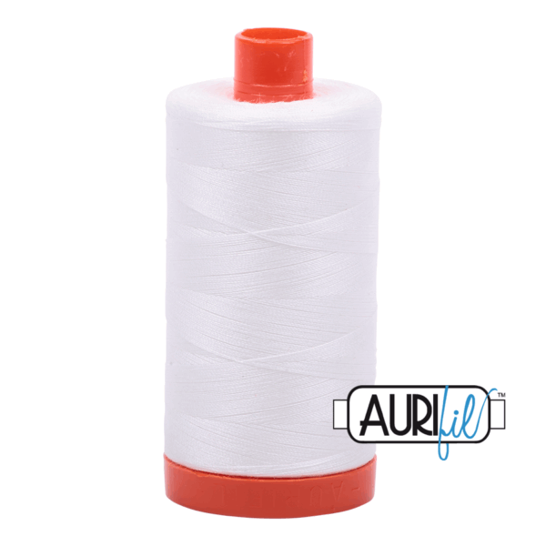 Aurifil Thread 1300m Natural White 2021 buy from Sewing Direct