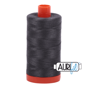 Aurifil Thread 1300m Dark Pewter 2630 - Buy From Sewing Direct