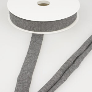 Stephanoise Jersey Bias Binding Mid Grey - Sewing Direct