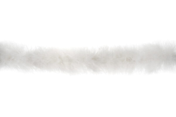 Marabou Feather Trim White - Sewing Direct