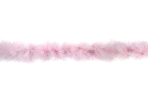 Marabou Feather Trim Pink - Sewing Direct