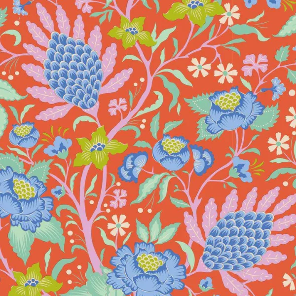 Tilda Bloomsville - Flower Tangle Persimmon