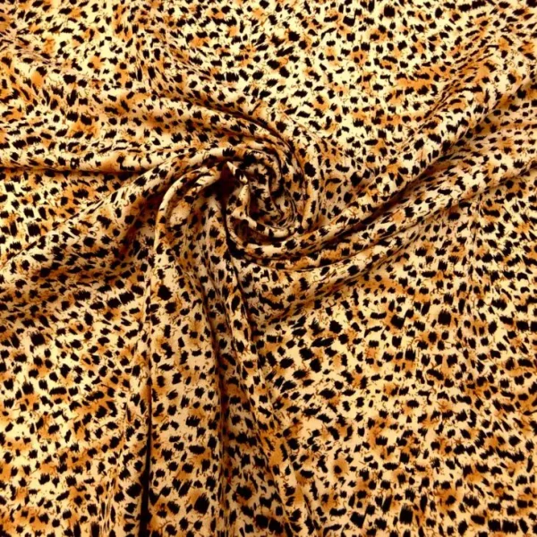 Viscose Lynx Minx Animal Print - Sewing Direct