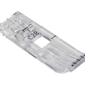 Clear Coverstitch foot c28 - 1100777000 - Buy from sewing Direct