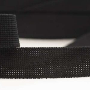 Buy your 40mm Black Webbing Straps from Sewing Direct