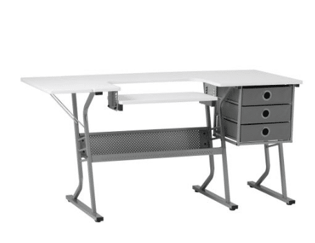 Eclipse Ultra Hobby Table - Grey and White