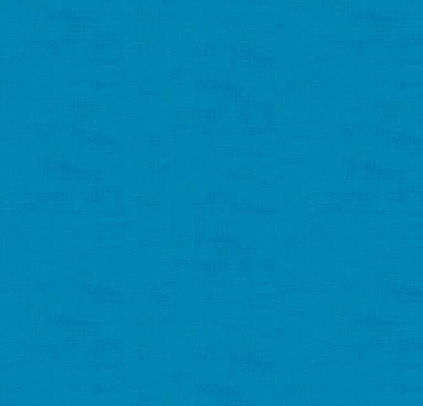 Makower Linen Texture 1473/T4 Peacock