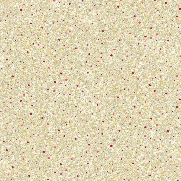 Golden By Makower Scroll – Cream