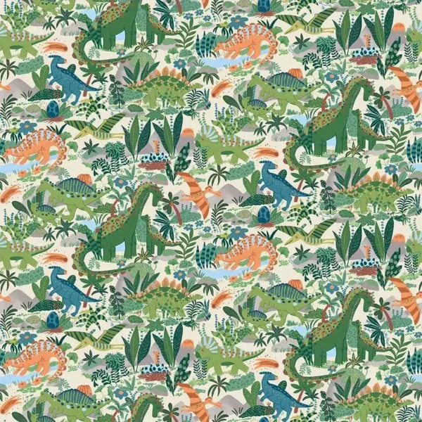 Prehistoric by Makower UK - Prehistoric Paradise Cream