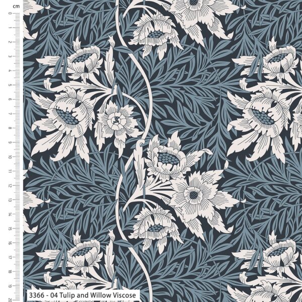 William Morris Viscose - Tulip and Willow
