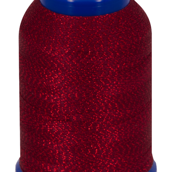 baby lock Metallic Textured Thread Wine & Red 1000m