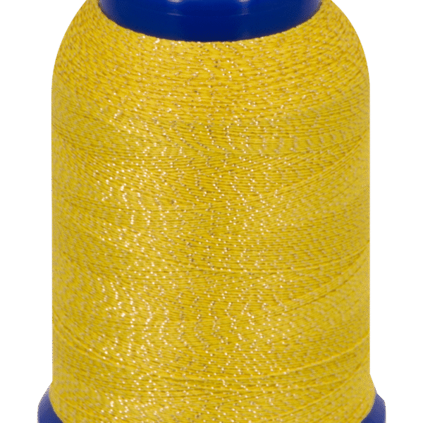 baby lock Metallic Textured Thread Yellow & Gold 1000m