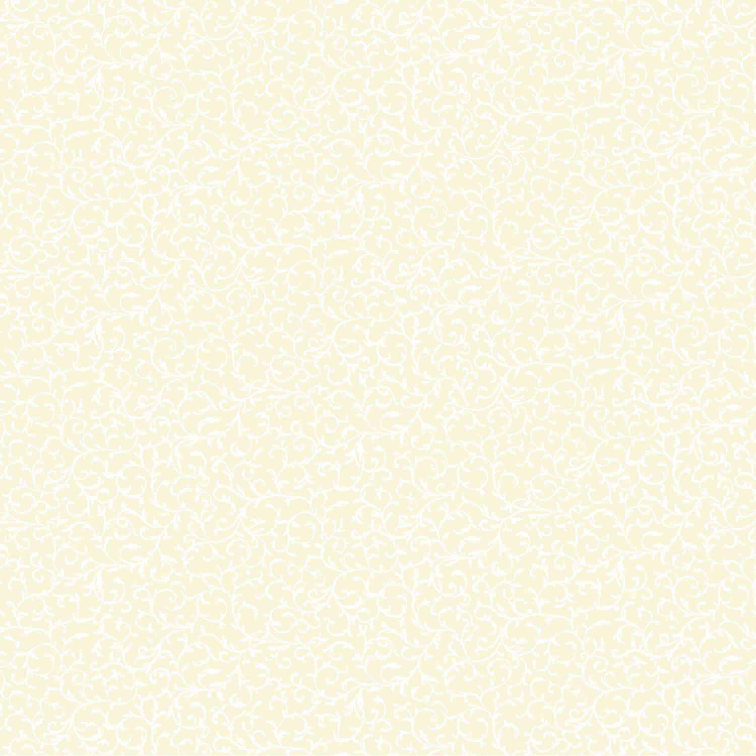 Makower Essentials - 760/Q2 Scroll Cream
