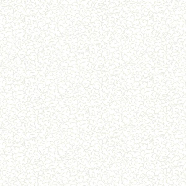 Makower Essentials - 760/W1 Scroll White